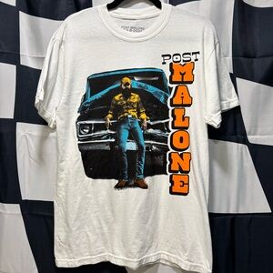 Post Malone Graphic White T-Shirt 2024